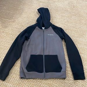 Youth Columbia zip-up hoodie